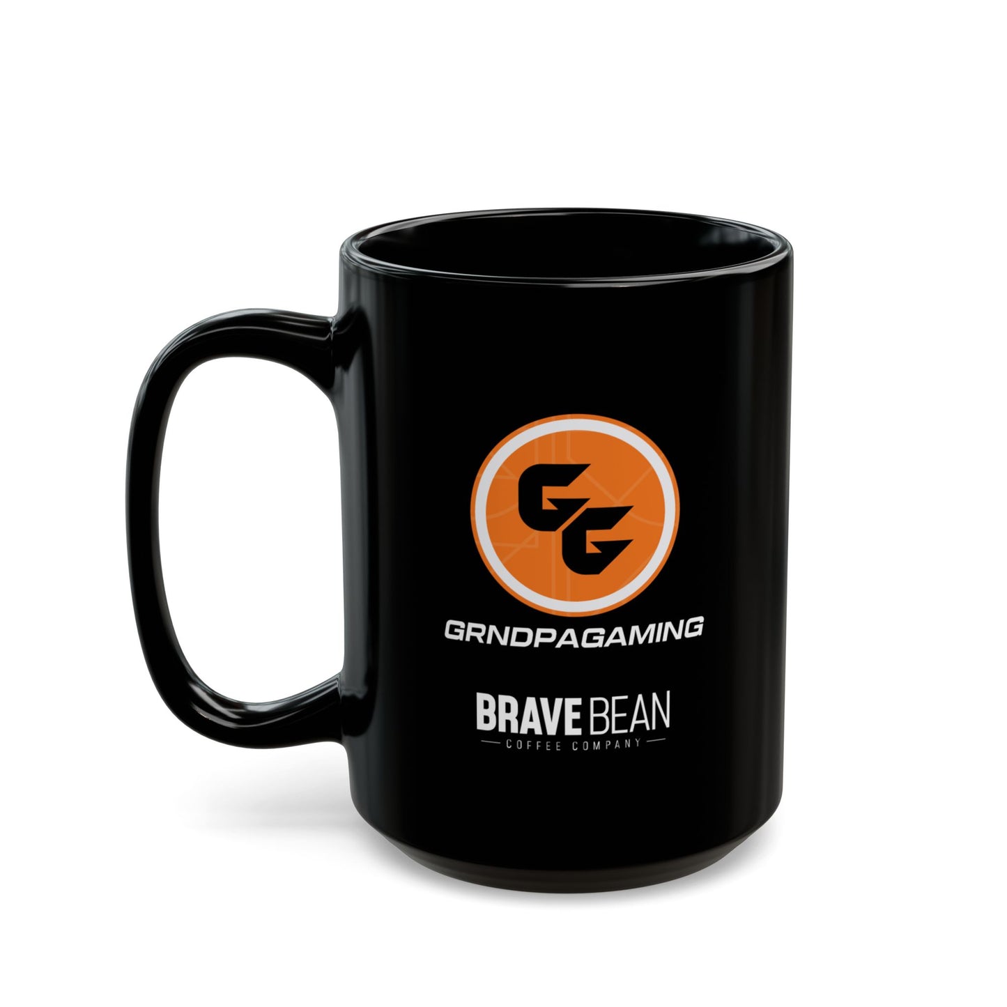 GrndpaGaming and Brave Bean Coffee Collaboration Mug