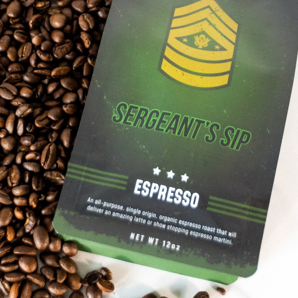 Sergeant's Sip | Espresso Roast | Wholesale