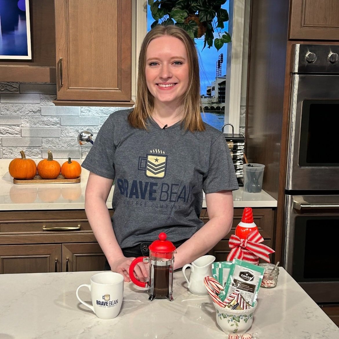 Brave Bean T-Shirt - Gray