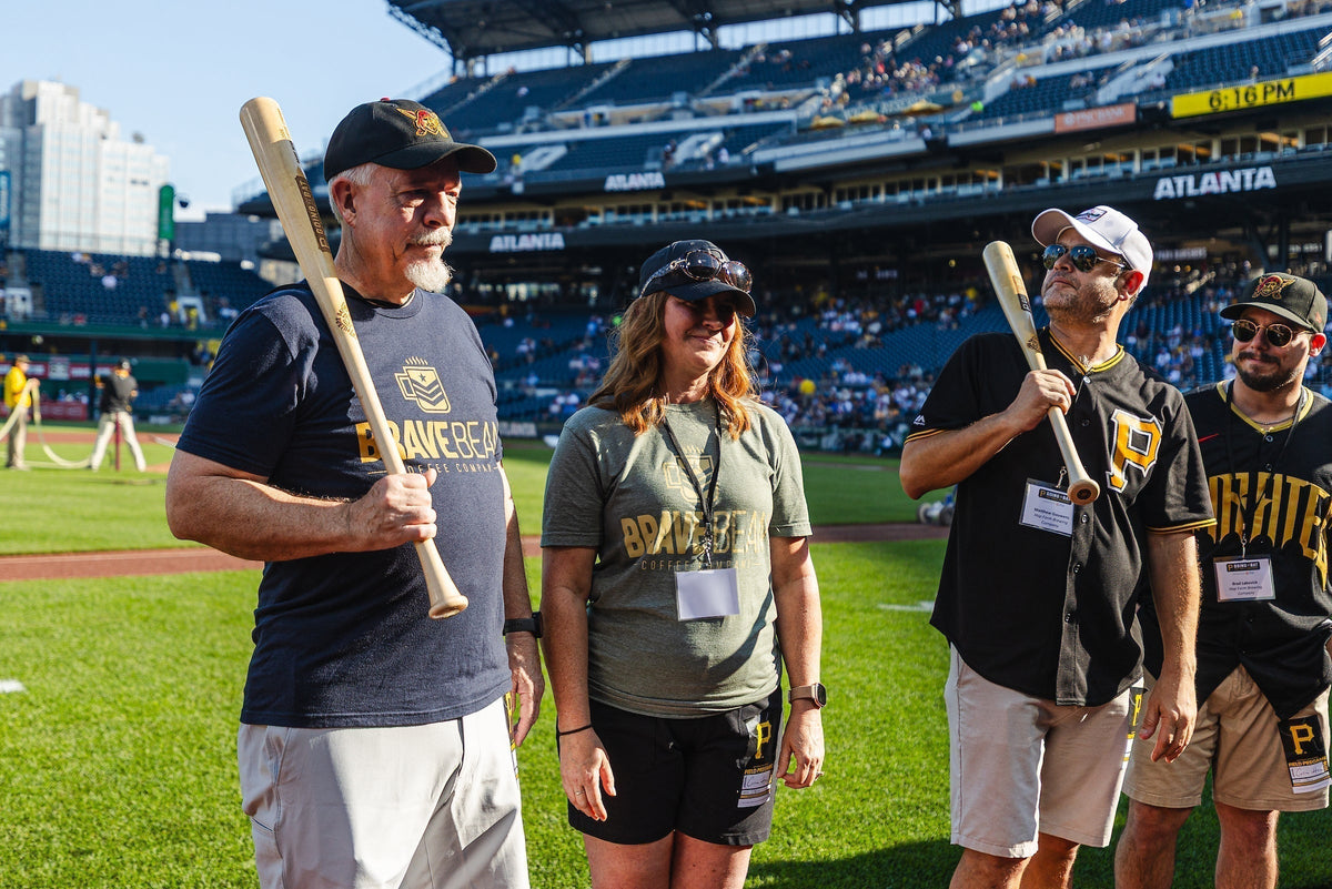 Pittsburgh Pirates Award Brave Bean Coffee 2026 Going to Bat for Small Business Award