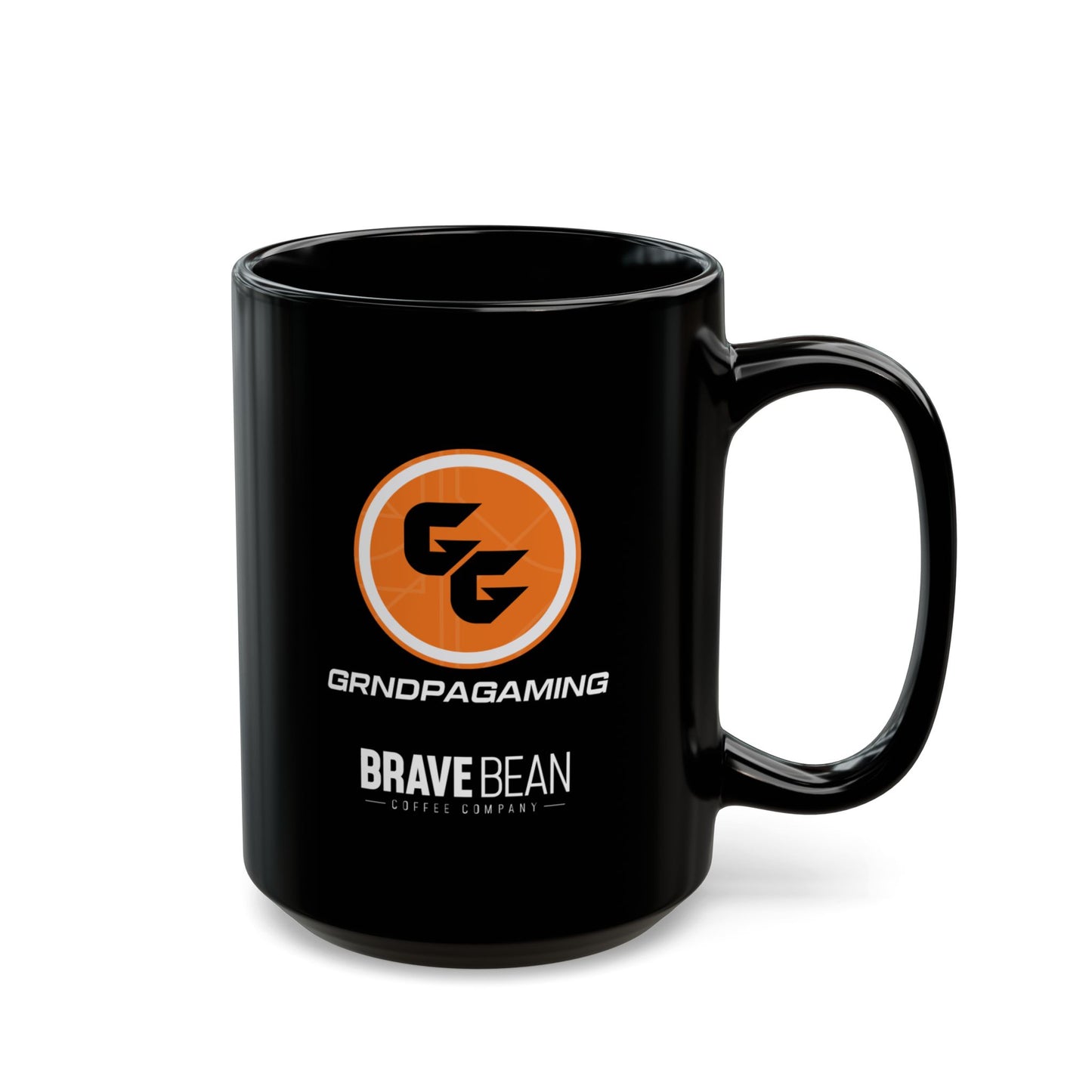 GrndpaGaming and Brave Bean Coffee Collaboration Mug