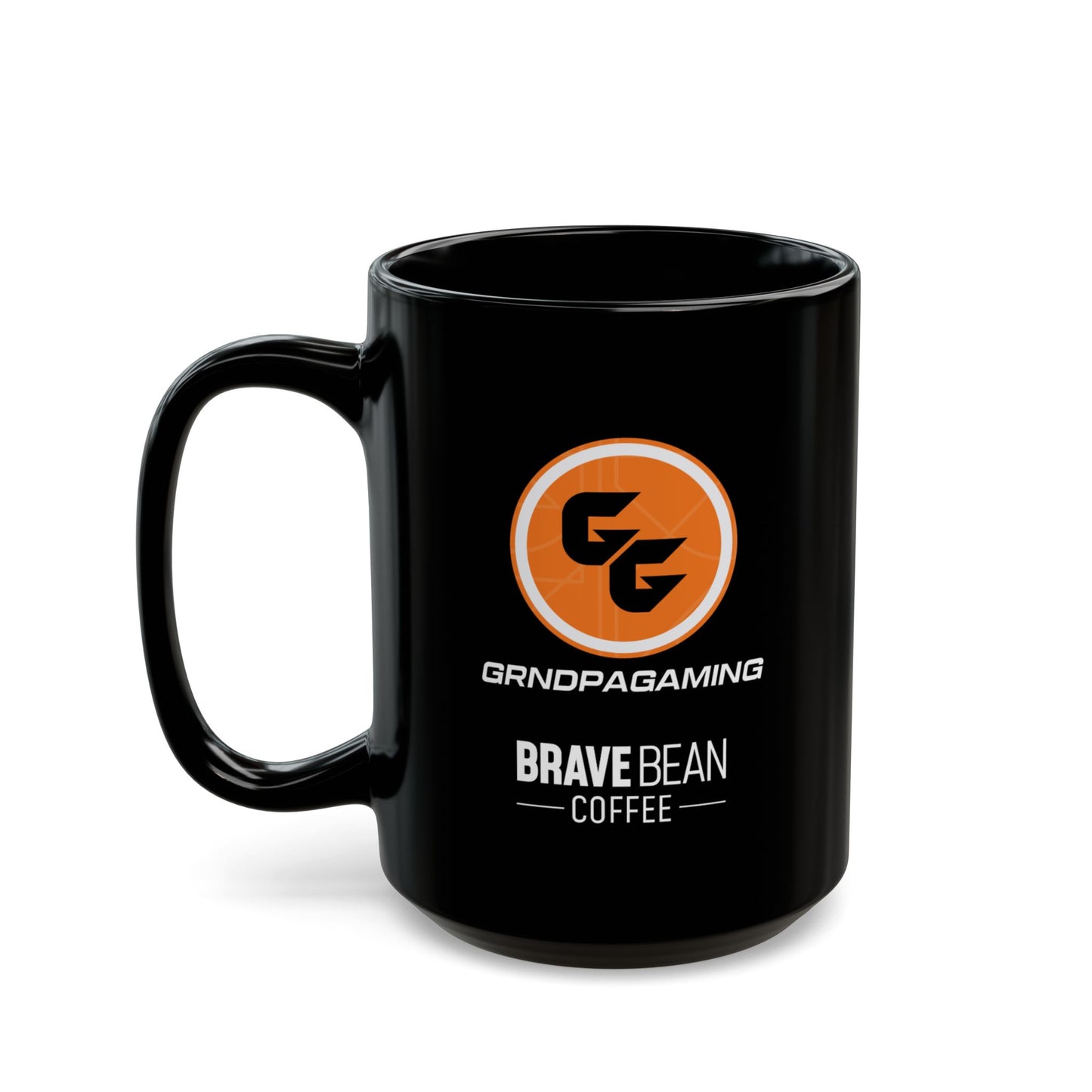 GrndpaGaming and Brave Bean Coffee Collaboration Mug