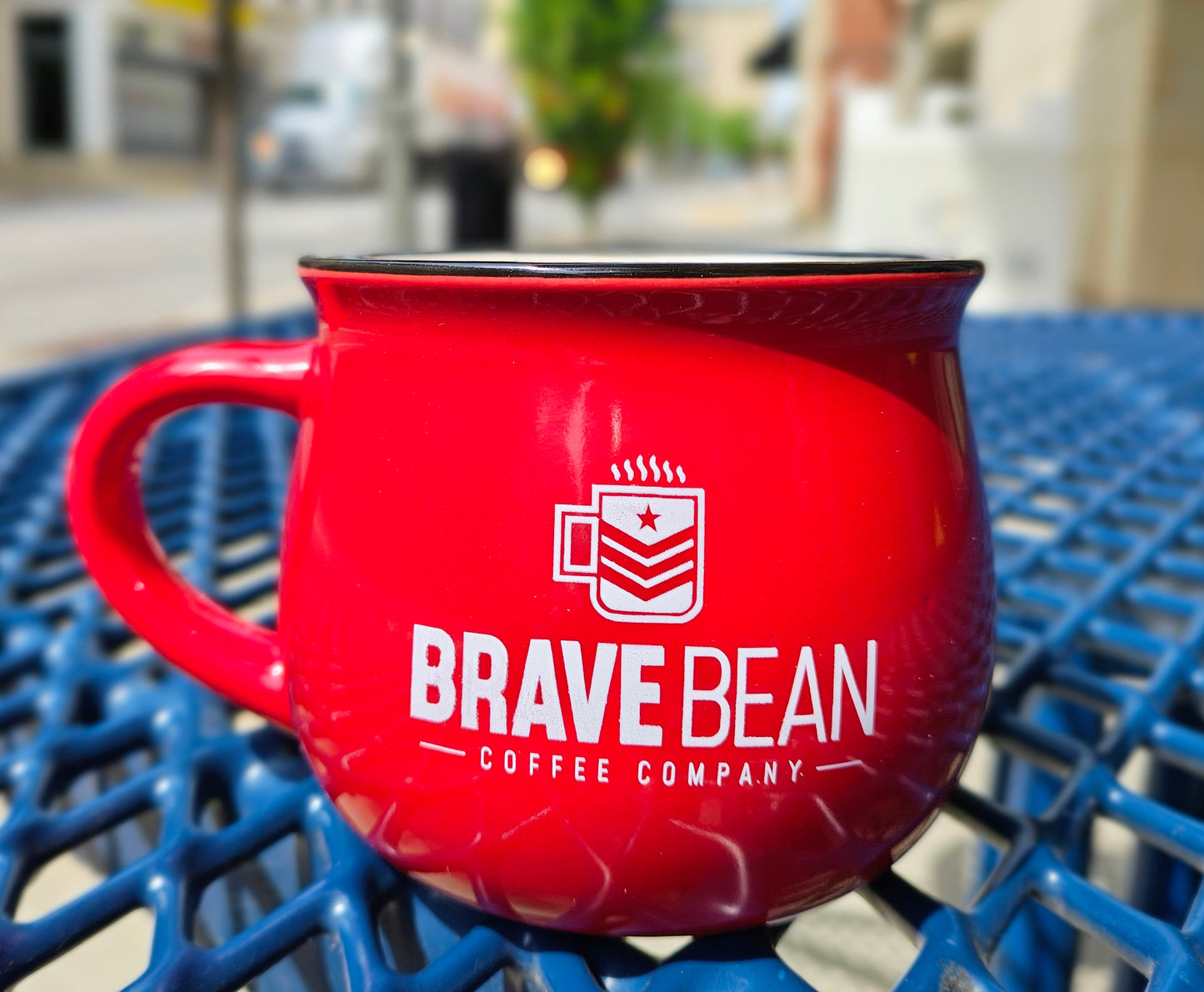 Red Campfire Mug