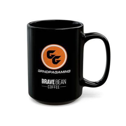 GrndpaGaming and Brave Bean Coffee Collaboration Mug
