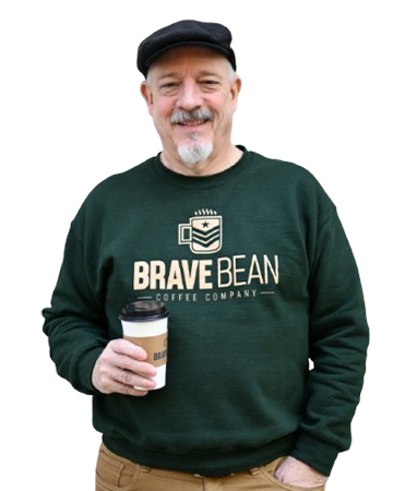Brave Bean Sweatshirt - Forest Green