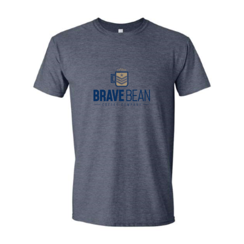 Load image 1 in gallery view. Brave Bean T-Shirt - Gray